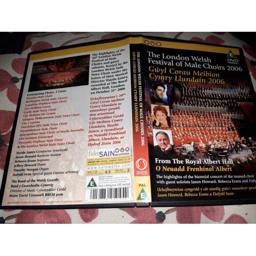 The London Welsh Festival Of Male Choirs 3 Dvds (2004)