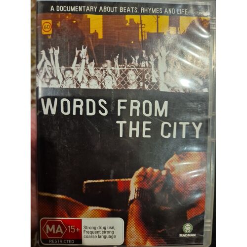 Dvd Words From The City - Documentaire Hip Hop Australien