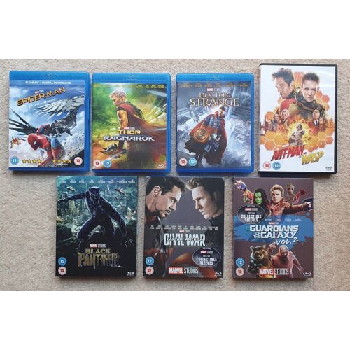 Collection Films Marvel X6 Blu-Ray & Dvd ¿ Édition Spéciale