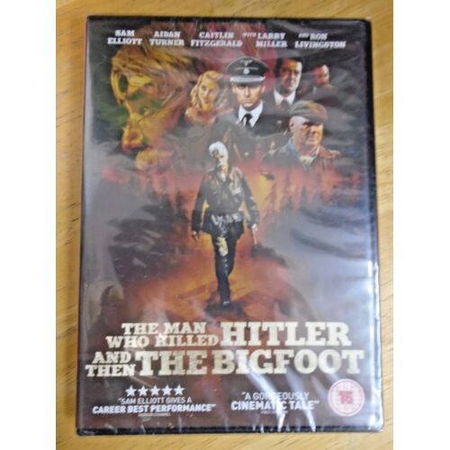 The Man Who Killed Hitler And Then Bigfoot (2018) - Dvd Rare