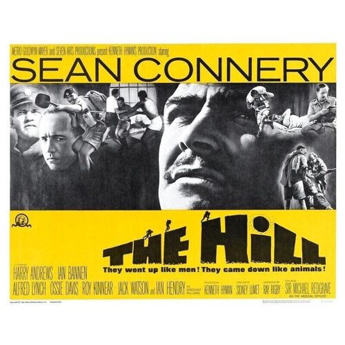 The Hill (1965) - Sean Connery - Drame De Guerre Intense En Dvd