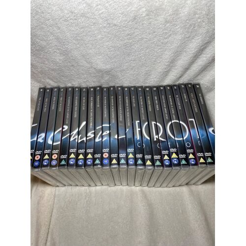 Agatha Christie's Poirot Complete Collection Box Set Incomplete 23 Dvd