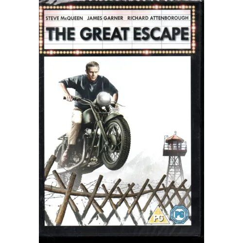 The Great Escape - Steve Mcqueen, James Garner - Dvd - Film De Guerre