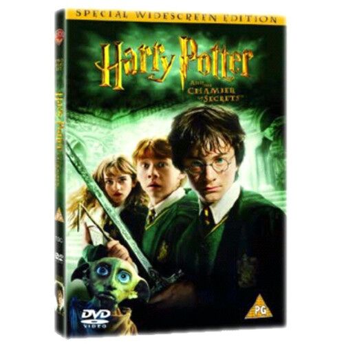 Harry Potter And The Chamber Of Secrets (2003) Dvd Avec Daniel Radcliffe