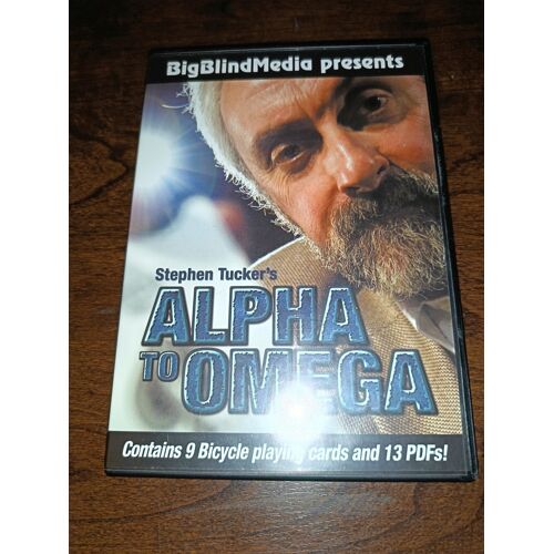 Stephen Tucker's Alpha To Omega With Cards Condition Dvd