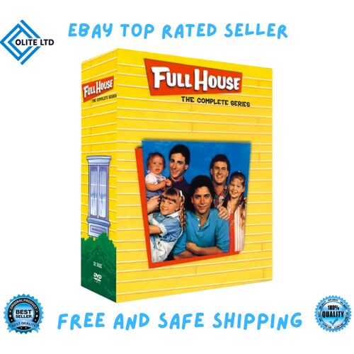 Full House (1987) - L'intégrale Saisons 1 À 8 - 22 Disques Dvd