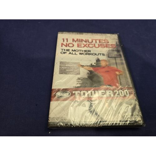 11 Minutes No Excuses Tower 200 - Dvd Fitness