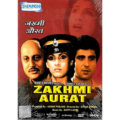 Zakhmi Aurat - Raj Babbar, Dimple Kapadia - Bollywood Dvd Sous-Titres Anglais