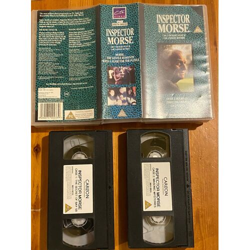 Coffret Vhs Et Dvd Inspector Morse - Secret Bay - Série Policière