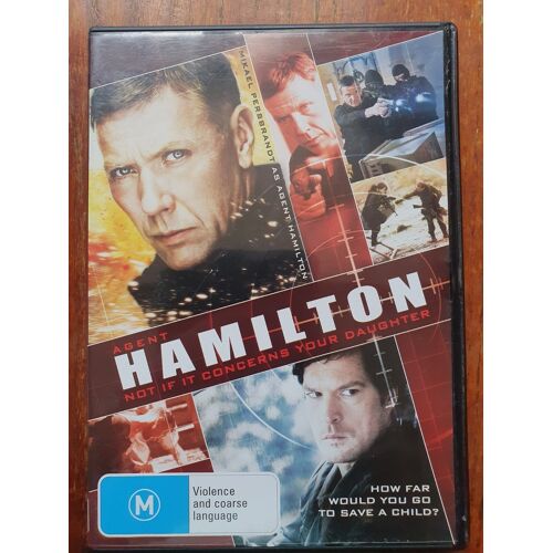 Dvd Agent Hamilton: But Not If It Concerns Your Daughter Rare Oop R2uk