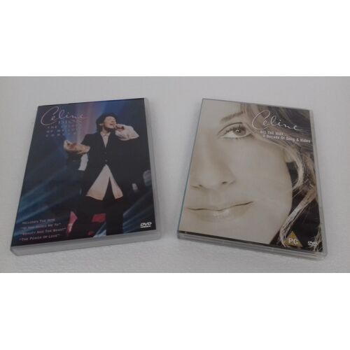 Lot De 2 Dvd Celine Dion - Colour Of My Love Concert / All