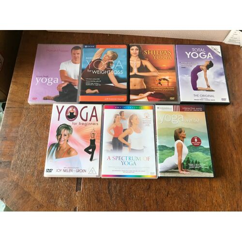 7 Dvd/Cd Yoga Pour Débutants Et Plus De 50 Ans - Shilpas Lower Body Spectrum