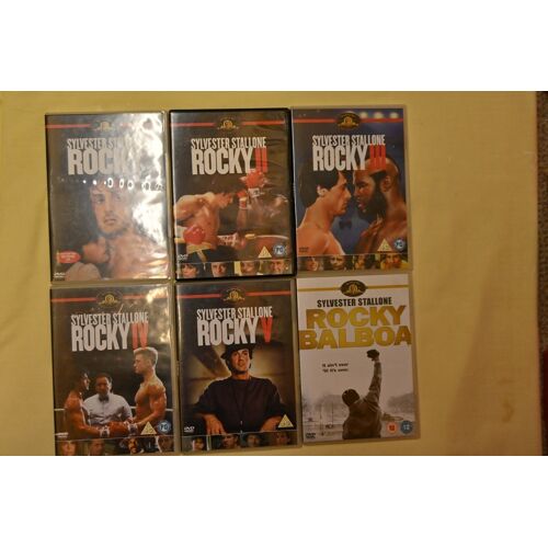 Coffret 6 Dvd Rocky - L'intégrale De La Saga