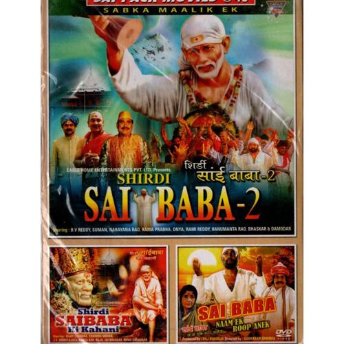 Shirdi Saibaba 2 - Saibaba Naam Ek Roop Anek - Shirdi Sai - 3 En 1 Bollywood Dvd