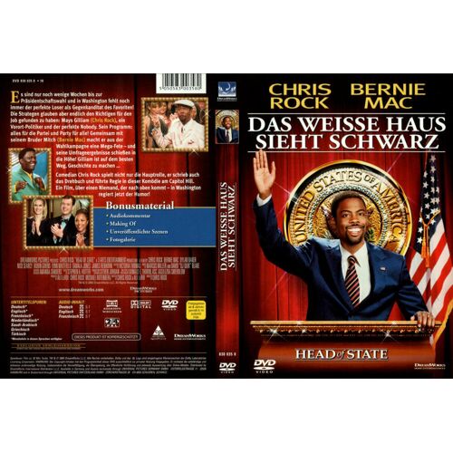 Das Weisse Haus Sieht Schwarz - Head Of State - Chris Rock - Dvd
