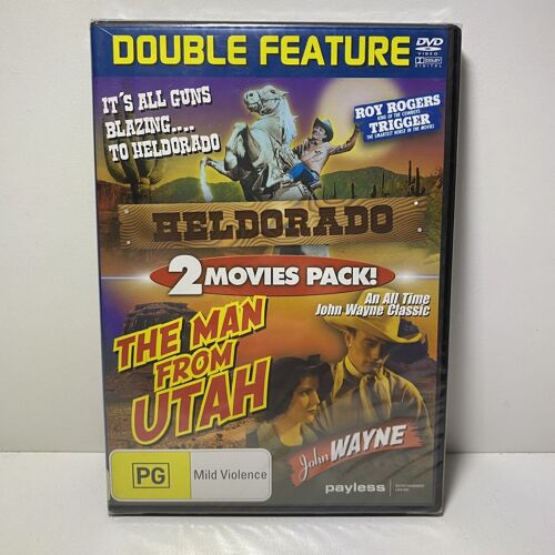 Heldorado & The Man From Utah - Double Film Pack Dvd
