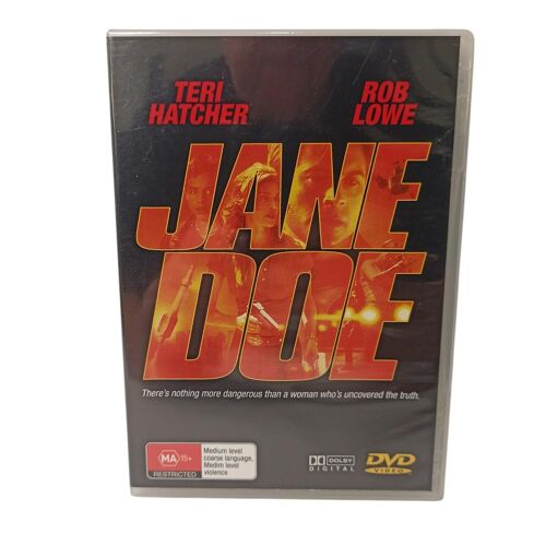 Jane Doe Action Dvd - Film D'action
