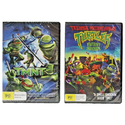 Tmnt Teenage Mutant Ninja Turtles X2 Mutant Mayhem - Dvd