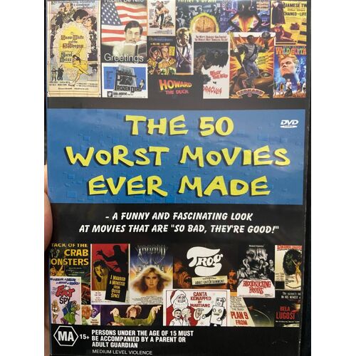 50 Worst Movies Ever Made Dvd - Documentaire Cinéma