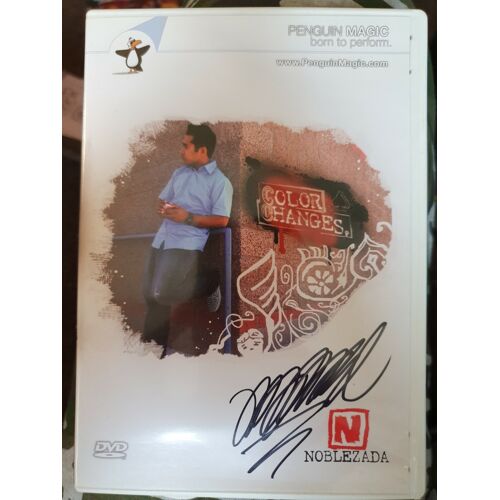 Magic Trick Color Change - Penguin Magic. (Noblezada) - Dvd Signé