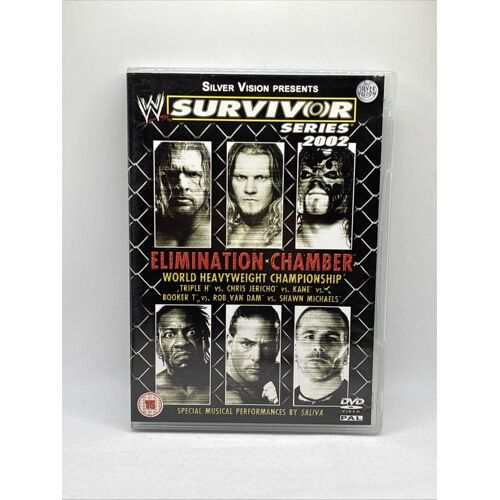 Dvd Wwe Survivor Series Wrestling Silver Vision Rare (2002)