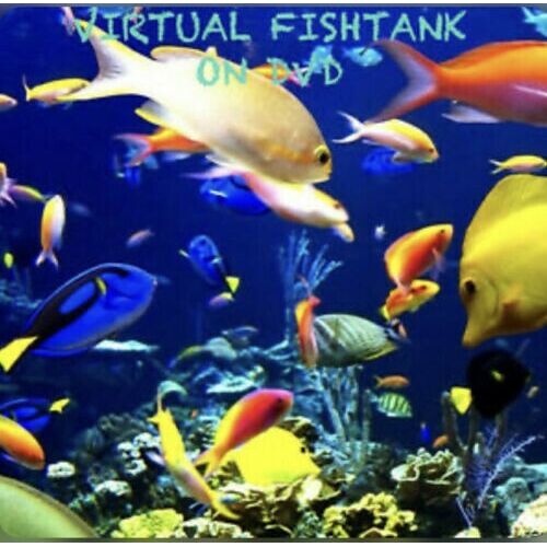 Aquarium Virtuel - Poissons Tropicaux Marins Et D'eau Douce - Dvd Relaxant