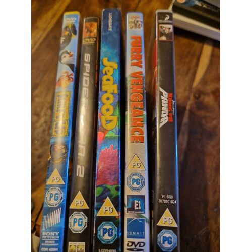 Lot De Dvd: Robots, L'âge De Glace, Chicken Run, Hulk