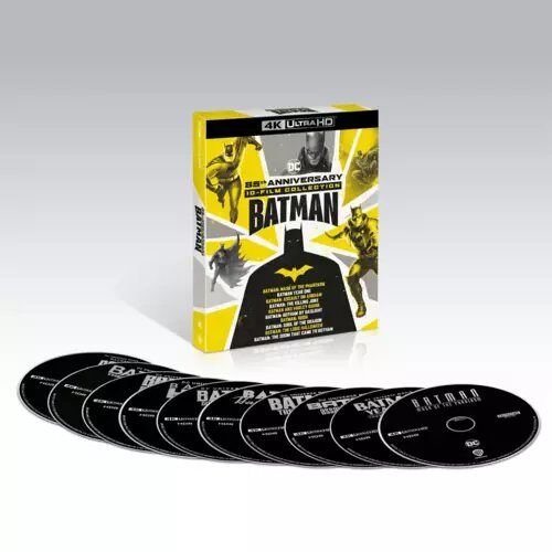 Batman: 85th Anniversary 10-Film Collection 4k Uhd - Saga Dc Comics