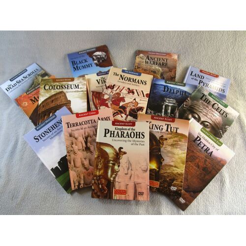 Coffret 15 Dvd : Les Civilisations Anciennes - Documentaires Éducatifs