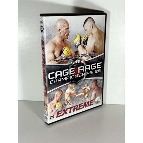 Cage Rage Championships 26 - Extreme - Dvd Arts Martiaux Mixtes