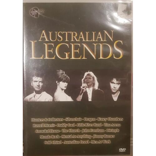 Australian Legends Rare Deleted Music Videos Rock Bands Aussie Classic Hits Dvd
