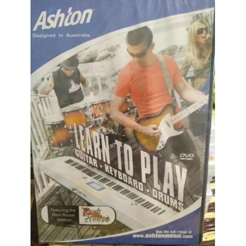 Dvd : Apprendre Guitare, Clavier Et Batterie