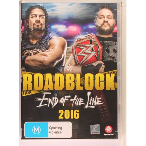 Wwe: Roadblock End Of The Line - Dvd (2016)