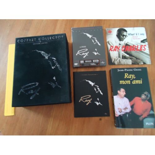 Collector Box Set Ray Charles Book Film Ray - Dvd