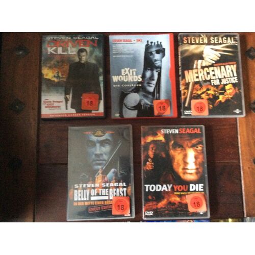 Steven Seagal: Exit Wounds, Belly Of The Beast, Deadly Revenge, Alarmstufe - Dvd