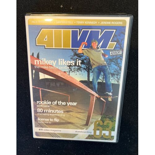 411 Vm Skateboarding Video Magazine Issue 63 Dvd (2004)