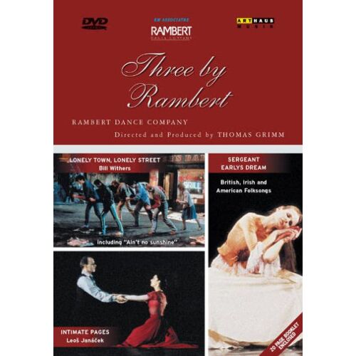 Three By Rambert Dance Company - Dvd (1986)