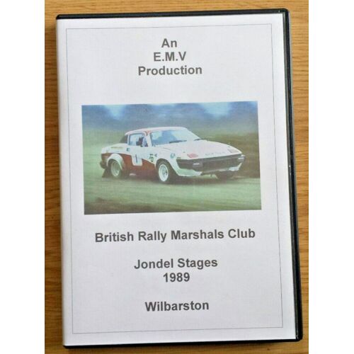 Dvd Jondel Stages Rally British Rally Marshals (1989)