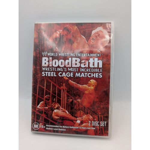 Wwe Bloodbath Wrestling's Most Incredible Steel Cage Matches - Dvd Catch Wwe