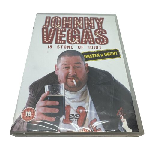 Johnny Vegas 18 Stone Of Idiot Unseen & Uncut Dvd