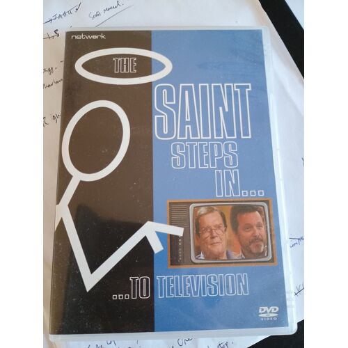 Dvd The Saint Steps In... To Television Documentary Roger Moore 124m Network