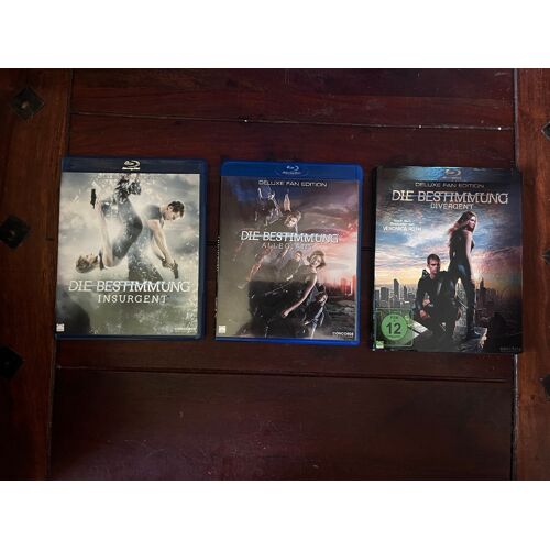 Coffret Dvd Die Bestimmung - Triple : Divergent + Insurgent + Allegiant