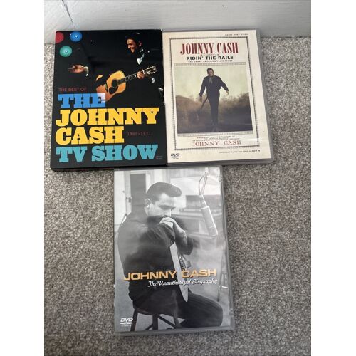 Best Of Johnny Cash Tv Show & Ridin The Rails American Train Story & Bio - Dvd