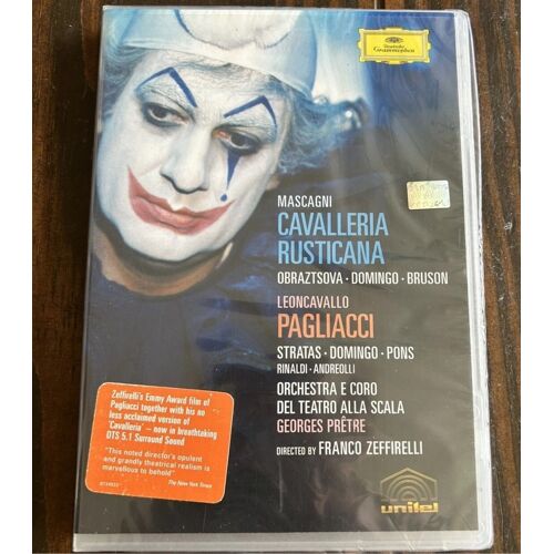 Zeffirelli's Emmy Award Film Of Pagliacci Mascagni - Dvd