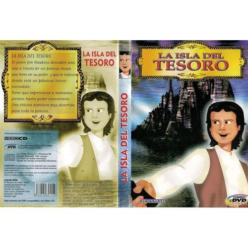 La Isla Del Tesoro Dibujos Animados Dvd - Dessin Animé Familial