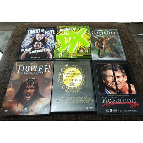 Wwe Bundle Inc Dx, Triple - Dvd Catch
