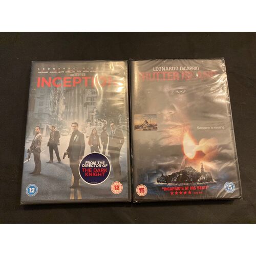 Inception & Shutter Island - Leonardo Dicaprio - Dvd