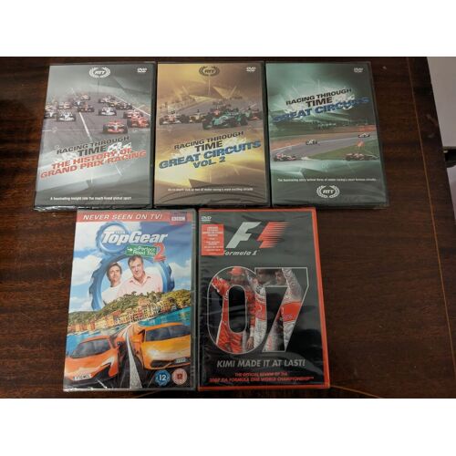 Dvd F1 Motor Sport Top Gear 's, Kimi 07 - Formule 1 Et Top Gear