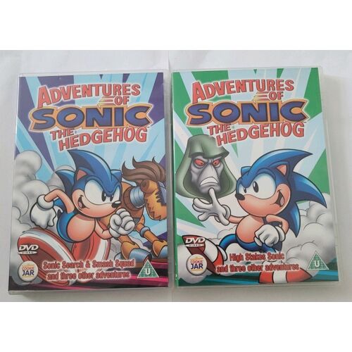 Dvd Adventures Of Sonic The Hedgehog Bundle : High Stakes Search, Smash Squad