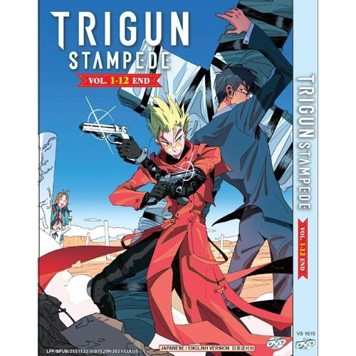 Anime Trigun Stampede Vol.1-12 End - Intégrale Dvd - Doublage Anglais